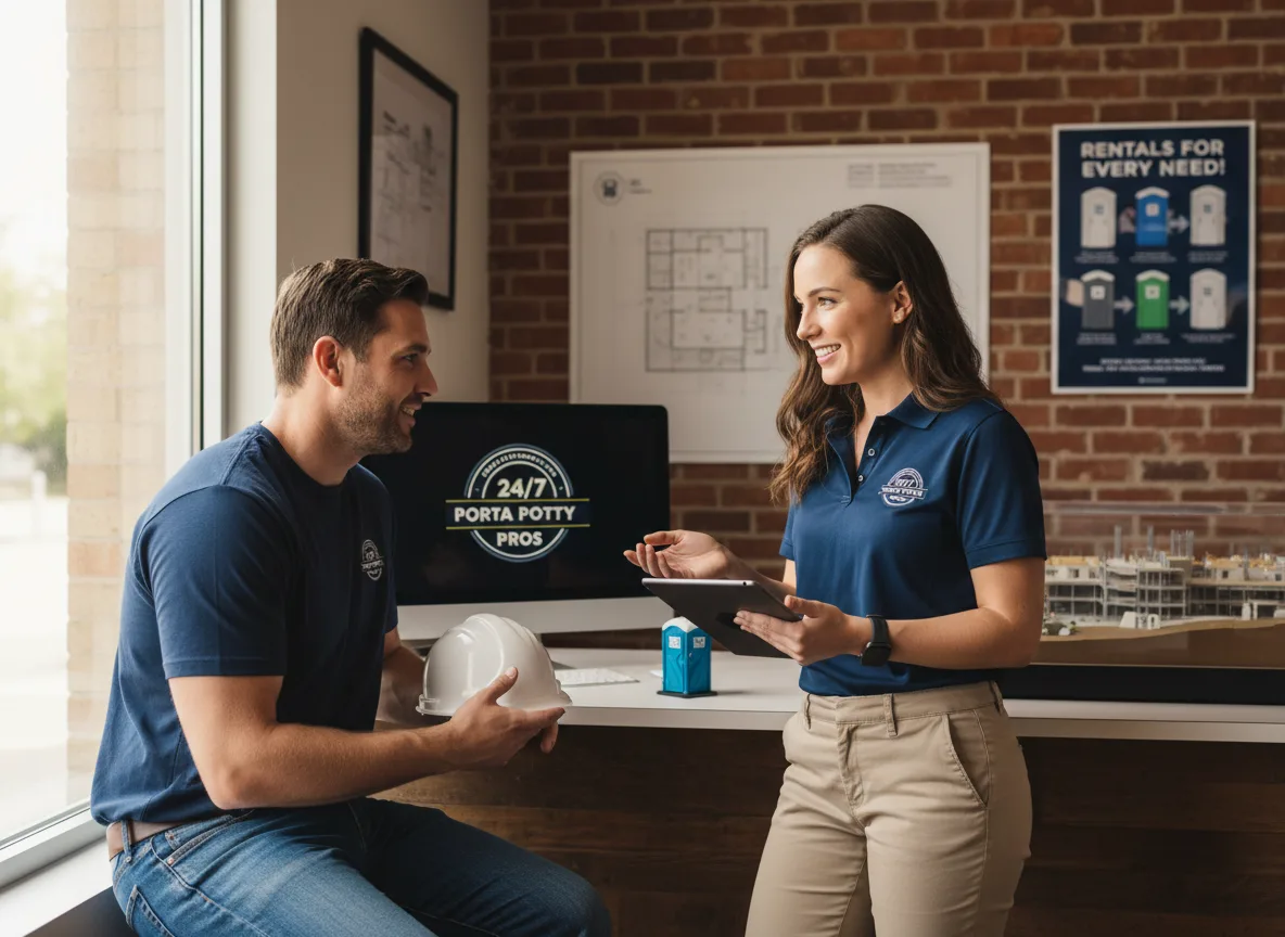 Flushing Toilet Rental Options in Orange City, IA